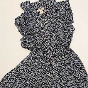 Navy Blue/White Summer Dress!